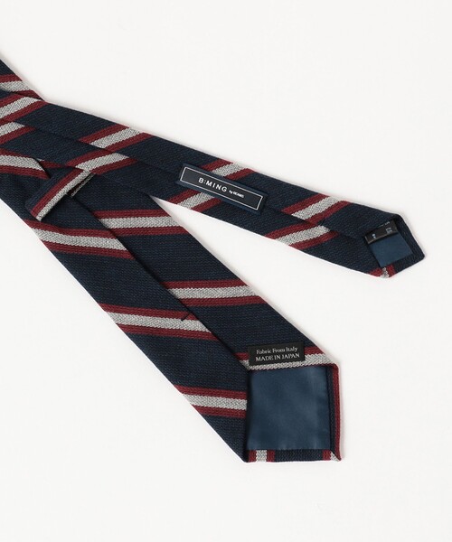 B:MING by BEAMS(ビーミングバイビームス)の「BBC ジャカード ウール コットン ネクタイ 25FW(ネクタイ・メンズ・ブラック/ライトブラウン/ブラウン/ダークブラウン/レッド/インディゴブルー/ネイビー・ONE SIZE)」の13枚目の写真