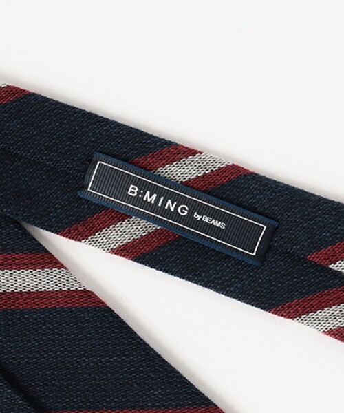 B:MING by BEAMS(ビーミングバイビームス)の「BBC ジャカード ウール コットン ネクタイ 25FW(ネクタイ・メンズ・ブラック/ライトブラウン/ブラウン/ダークブラウン/レッド/インディゴブルー/ネイビー・ONE SIZE)」の15枚目の写真