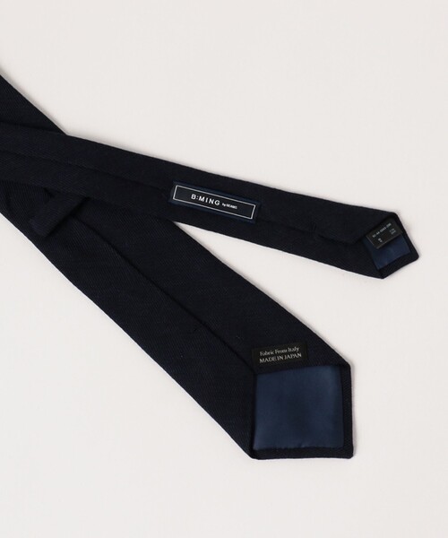 B:MING by BEAMS(ビーミングバイビームス)の「BBC ジャカード ウール コットン ネクタイ 25FW(ネクタイ・メンズ・ブラック/ライトブラウン/ブラウン/ダークブラウン/レッド/インディゴブルー/ネイビー・ONE SIZE)」の16枚目の写真