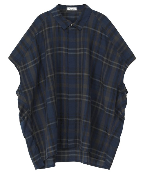 Plantation YOORUU T ノースリーブ　プランテーション ブランド古着】ノースリーブシャツ（シャツ/ブラウス