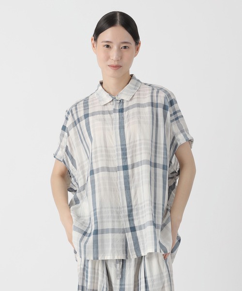 Plantation YOORUU T ノースリーブ　プランテーション ブランド古着】ノースリーブシャツ（シャツ/ブラウス