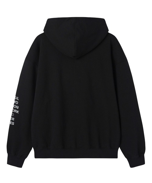 OY/オーワイ』BIG LOGO STUD HOODIE ZIP UP/ビッグロゴスタッドジップ