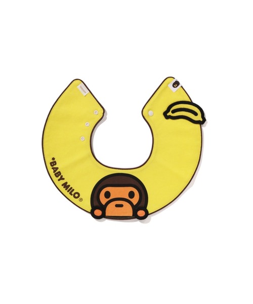 BAPE X MARLMARL - BABY MILO DIE CUT BIB（スタイ/よだれかけ