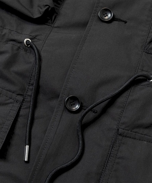 meanswhile（ミーンズワイル）の「Paper Touch Feather Blouson（ブルゾン・メンズ・ネイビー/ベージュ/ブラック・3(L)/2(M)/4(XL)）」の12枚目の写真