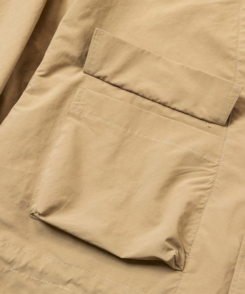 meanswhile（ミーンズワイル）の「Paper Touch Feather Blouson（ブルゾン・メンズ・ネイビー/ベージュ/ブラック・3(L)/2(M)/4(XL)）」の8枚目の写真