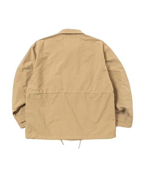 meanswhile（ミーンズワイル）の「Paper Touch Feather Blouson（ブルゾン・メンズ・ネイビー/ベージュ/ブラック・3(L)/2(M)/4(XL)）」の4枚目の写真