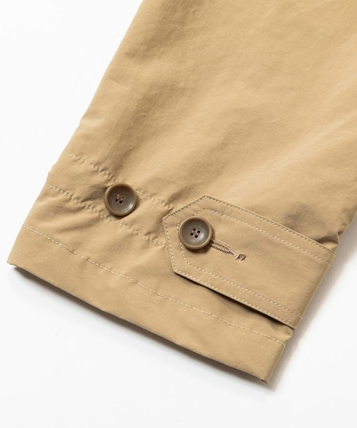 meanswhile（ミーンズワイル）の「Paper Touch Feather Blouson（ブルゾン・メンズ・ネイビー/ベージュ/ブラック・3(L)/2(M)/4(XL)）」の9枚目の写真