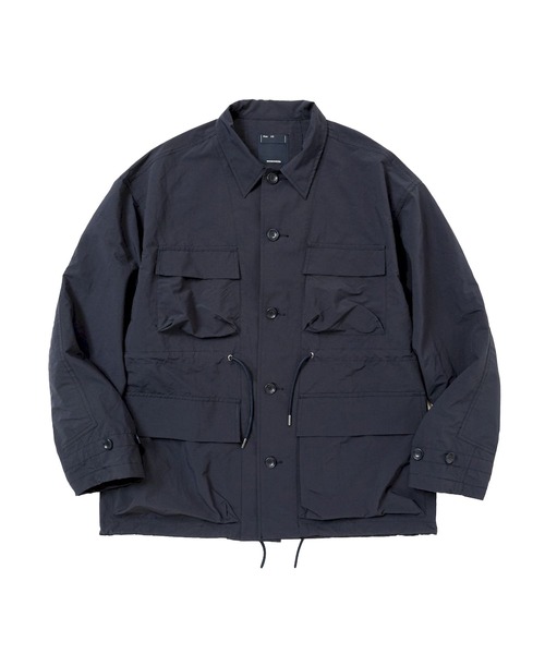 meanswhile（ミーンズワイル）の「Paper Touch Feather Blouson（ブルゾン・メンズ・ネイビー/ベージュ/ブラック・3(L)/2(M)/4(XL)）」の16枚目の写真