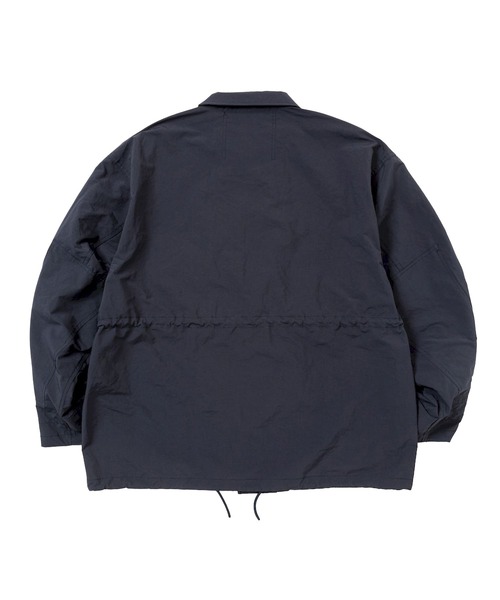 meanswhile（ミーンズワイル）の「Paper Touch Feather Blouson（ブルゾン・メンズ・ネイビー/ベージュ/ブラック・3(L)/2(M)/4(XL)）」の17枚目の写真