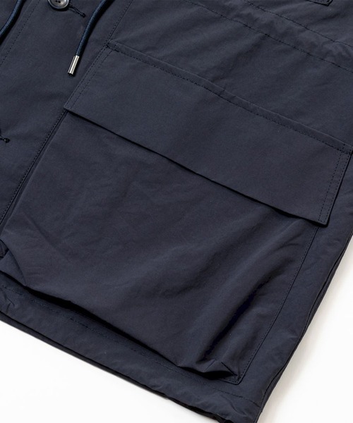meanswhile（ミーンズワイル）の「Paper Touch Feather Blouson（ブルゾン・メンズ・ネイビー/ベージュ/ブラック・3(L)/2(M)/4(XL)）」の20枚目の写真