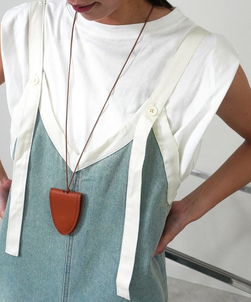 gossara（ゴサラ）の「サングラスホルダーNC（ネックレス・レディース・ブラウン系その他/ブラック・FREE）」の2枚目の写真