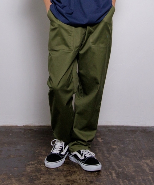 GLAZOS（グラソス）の「綿ポリストレッチツイル・ベイカーパンツ（その他パンツ・キッズ・ブラック/カーキ/ブラウン/ネイビー・M/S/LL/L）」の3枚目の写真