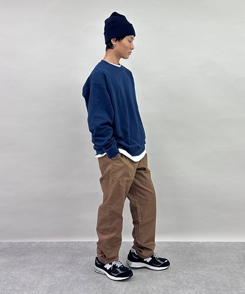 GLAZOS（グラソス）の「綿ポリストレッチツイル・ベイカーパンツ（その他パンツ・キッズ・ブラック/カーキ/ブラウン/ネイビー・M/S/LL/L）」の7枚目の写真