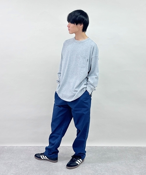 GLAZOS（グラソス）の「綿ポリストレッチツイル・ベイカーパンツ（その他パンツ・キッズ・ブラック/カーキ/ブラウン/ネイビー・M/S/LL/L）」の9枚目の写真