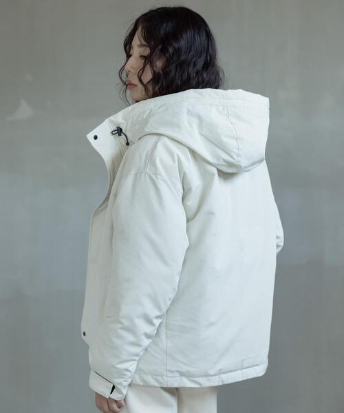 アーバンリサーチ　サニーレーベル　フーディーダウンジャケット　黒 フーディーダウンジャケット（ダウンジャケット/コート）｜URBAN