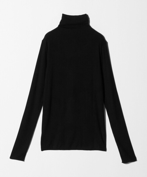 AEWEN MATOPH（イウエン マトフ）の「＜AEWEN MATOPH＞テレコハイネックロングスリーブカットソー（Tシャツ/カットソー・レディース・ブラック/オフホワイト・FREE）」の8枚目の写真