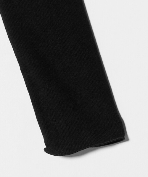 AEWEN MATOPH（イウエン マトフ）の「＜AEWEN MATOPH＞テレコハイネックロングスリーブカットソー（Tシャツ/カットソー・レディース・ブラック/オフホワイト・FREE）」の10枚目の写真