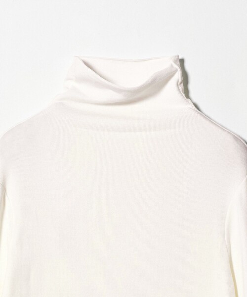 AEWEN MATOPH（イウエン マトフ）の「＜AEWEN MATOPH＞テレコハイネックロングスリーブカットソー（Tシャツ/カットソー・レディース・ブラック/オフホワイト・FREE）」の14枚目の写真