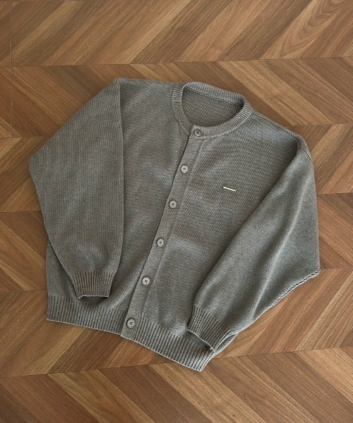 Otte(オッテ)の「ラウンドネックニットカーディガン(カーディガン/ボレロ・メンズ・ブラック/グレー・SMALL/MEDIUM/LARGE/X-LARGE)」の21枚目の写真