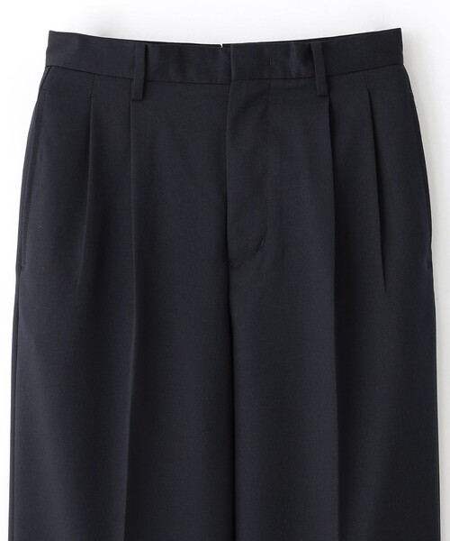 MACKINTOSH PHILOSOPHY（ﾏｯｷﾝﾄｯｼｭ ﾌｨﾛｿﾌｨｰ）の「GREY LABEL プリーツパンツ（その他パンツ・レディース・ダークネイビー・1/2/6/5）」の3枚目の写真