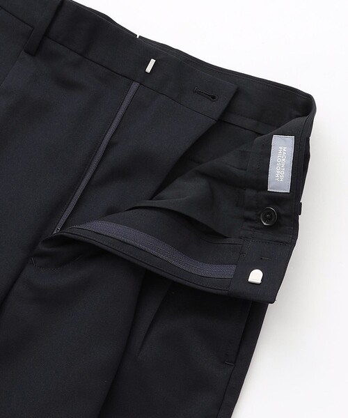MACKINTOSH PHILOSOPHY（ﾏｯｷﾝﾄｯｼｭ ﾌｨﾛｿﾌｨｰ）の「GREY LABEL プリーツパンツ（その他パンツ・レディース・ダークネイビー・1/2/6/5）」の7枚目の写真