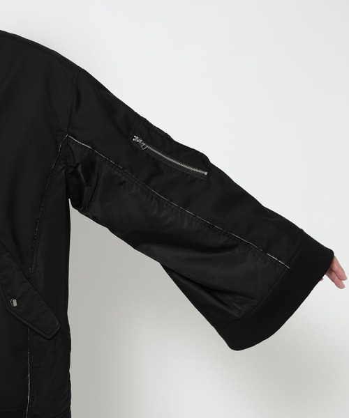 HARE（ハレ）の「SAMUE-1ブルゾン(HARE)（MA-1・メンズ・ブラック・FREE）」の11枚目の写真