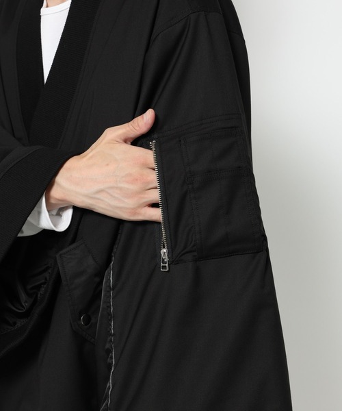 HARE（ハレ）の「SAMUE-1ブルゾン(HARE)（MA-1・メンズ・ブラック・FREE）」の15枚目の写真