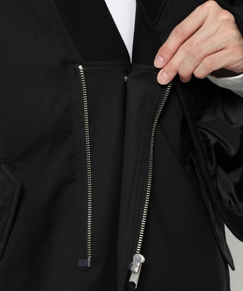 HARE（ハレ）の「SAMUE-1ブルゾン(HARE)（MA-1・メンズ・ブラック・FREE）」の16枚目の写真