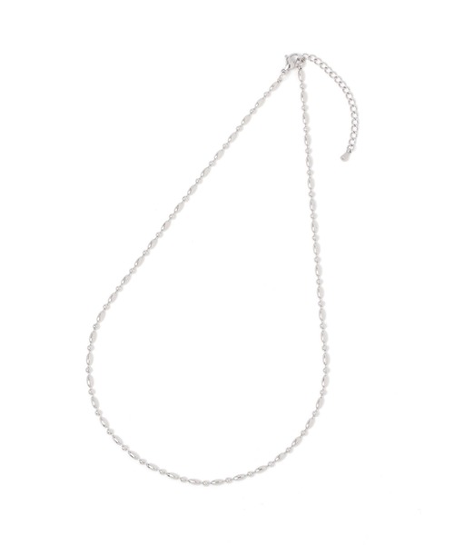 LOWRYS FARM（ローリーズファーム）の「ステンレスチェーンネックレス 599725（ネックレス・レディース・シルバー系その他/ゴールド/ゴールド系その他/シルバー・FREE）」の5枚目の写真