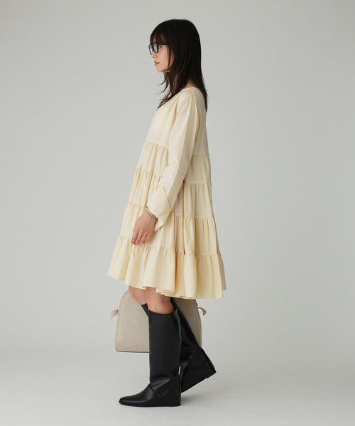 Marilyn Moon（マリリンムーン）の「【MARILYN MOON】＜別注＞ワンピース（ワンピース・レディース・ブラウン/ベージュ・FREE）」の18枚目の写真