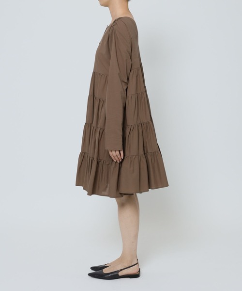 Marilyn Moon（マリリンムーン）の「【MARILYN MOON】＜別注＞ワンピース（ワンピース・レディース・ブラウン/ベージュ・FREE）」の15枚目の写真