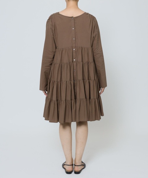 Marilyn Moon（マリリンムーン）の「【MARILYN MOON】＜別注＞ワンピース（ワンピース・レディース・ブラウン/ベージュ・FREE）」の12枚目の写真