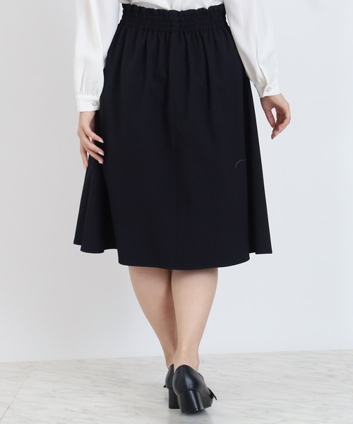 TRUDEA（トルディア）の「タックフレアスカート（スカート・レディース・ブラウン/ネイビー/ベージュ/チャコールグレー・MEDIUM/LARGE）」の22枚目の写真
