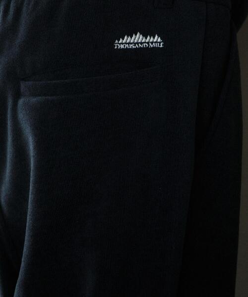 THOUSAND MILE（サウザンドマイル）の「『別注』THOUSAND MILE×URBAN RESEARCH　ニットフリースパンツ（その他パンツ・メンズ・ブラック/チャコールグレー/オフホワイト/ネイビー・MEDIUM/LARGE）」の11枚目の写真