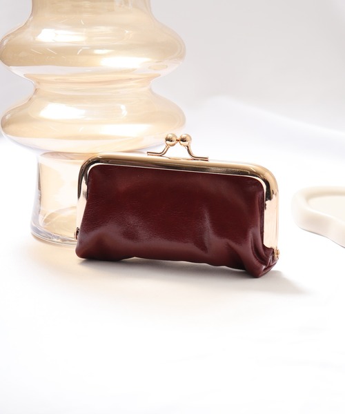 セール】Craig 本革 がま口 コインキーケース 口金 牛革 ミニ財布 小銭