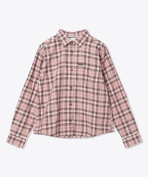Columbia(コロンビア)の「Columbia/ウィメンズ ブルーポイントクリークウーブン ロングスリーブシャツ チェック/コロンビア(シャツ/ブラウス・レディース・レッド/ネイビー/ベージュ/ブルー・L/XL/M/S)」の4枚目の写真