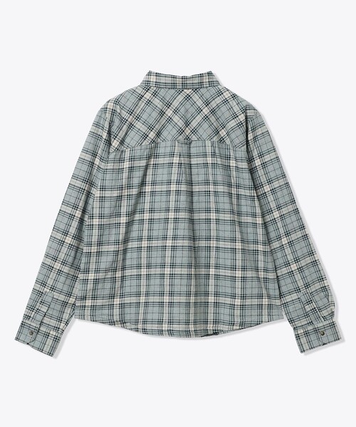 Columbia(コロンビア)の「Columbia/ウィメンズ ブルーポイントクリークウーブン ロングスリーブシャツ チェック/コロンビア(シャツ/ブラウス・レディース・レッド/ネイビー/ベージュ/ブルー・L/XL/M/S)」の5枚目の写真