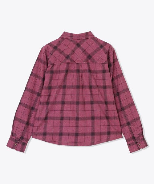 Columbia(コロンビア)の「Columbia/ ウィメンズブルーポイントクリークウーブンLSシャツ /コロンビア(シャツ/ブラウス・レディース・レッド/ネイビー/ベージュ/ブルー・L/XL/M/S)」の6枚目の写真