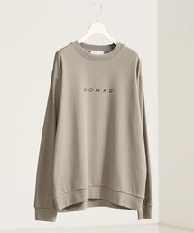 ABAHOUSE GRAY | 【NOMAD】ベアポンチ ロゴ 長袖Tシャツ(Tシャツ/カットソー)