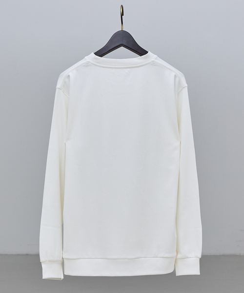 ABAHOUSE GRAY(アバハウスグレイ)の「【NOMAD】ベアポンチ ロゴ 長袖Tシャツ(Tシャツ/カットソー・メンズ・ホワイト/グレイッシュベージュ/グレー/ブラック/モカ・46/48)」の7枚目の写真