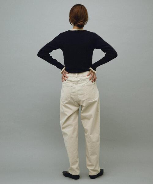 URBAN RESEARCH Sonny Label（アーバンリサーチサニーレーベル）の「コーデュロイカーブパンツ（その他パンツ・レディース・ベージュ/オフホワイト/チャコールグレー・36/38）」の11枚目の写真