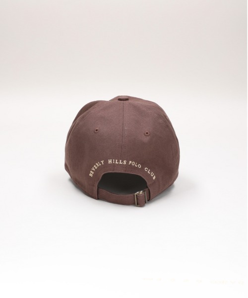 Right-on（ライトオン）の「【BEVERLY HILLS POLO CLUB】ワンポイント刺繍キャップ（キャップ・レディース・ブラウン/キナリ/ブラック/ピンク/ネイビー・フリー）」の9枚目の写真