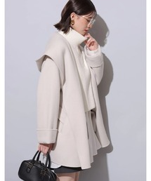 アルページュストーリー リバーカラーコート Arpege story アルページュ リバーカラーコートキャメル 新品
