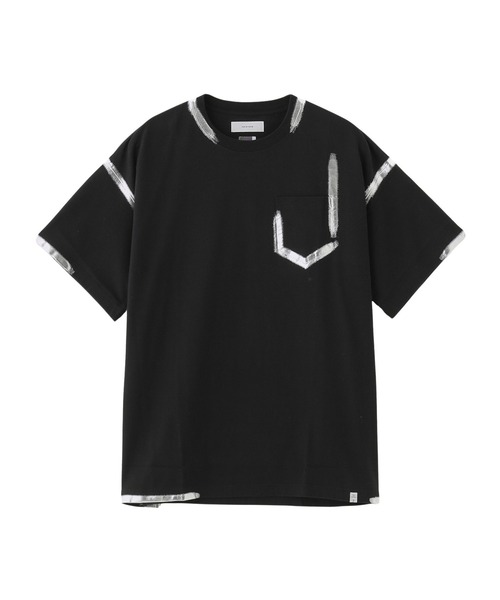 FACETASM（ファセッタズム）の「FACETASM FOIL BIG TEE NAT-TEE-U01（Tシャツ/カットソー・メンズ・ライトイエロー/ホワイト/ブラック・5）」の2枚目の写真