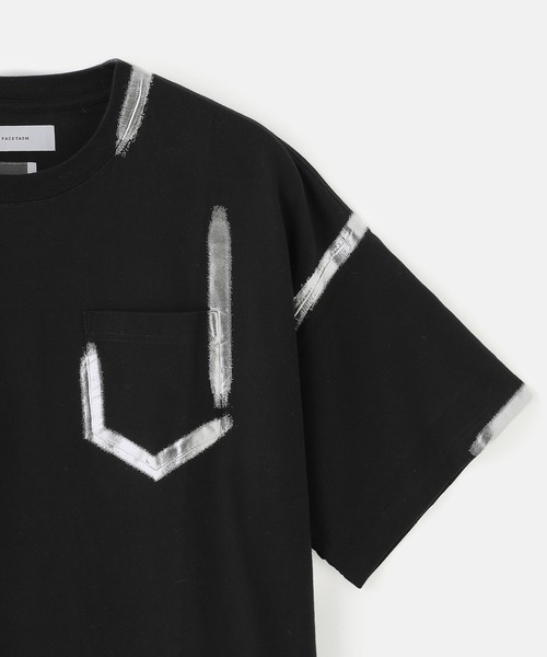 FACETASM（ファセッタズム）の「FACETASM FOIL BIG TEE NAT-TEE-U01（Tシャツ/カットソー・メンズ・ライトイエロー/ホワイト/ブラック・5）」の9枚目の写真