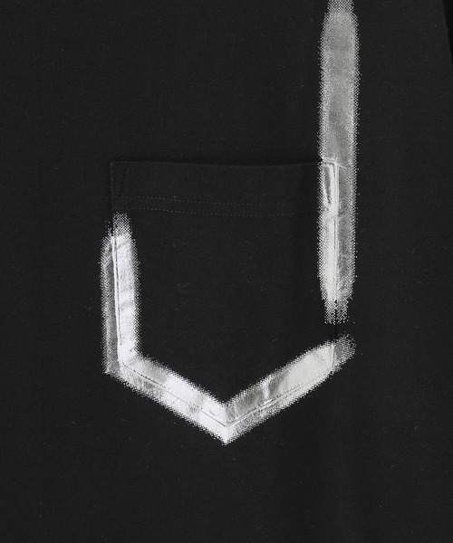 FACETASM（ファセッタズム）の「FACETASM FOIL BIG TEE NAT-TEE-U01（Tシャツ/カットソー・メンズ・ライトイエロー/ホワイト/ブラック・5）」の10枚目の写真