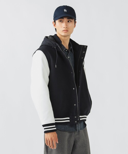 BEAMS HEART（ビームスハート）の「フーディー スタジャン（スタジャン・メンズ・ネイビー/ブラック・SMALL/MEDIUM/LARGE）」の10枚目の写真