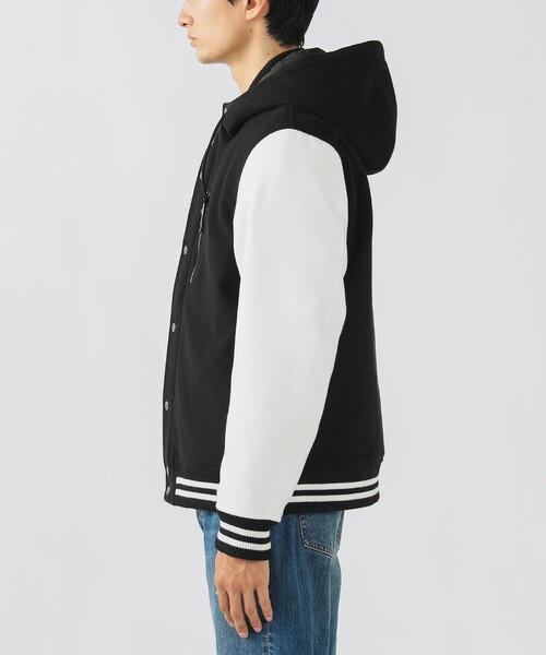 BEAMS HEART（ビームスハート）の「フーディー スタジャン（スタジャン・メンズ・ネイビー/ブラック・SMALL/MEDIUM/LARGE）」の12枚目の写真