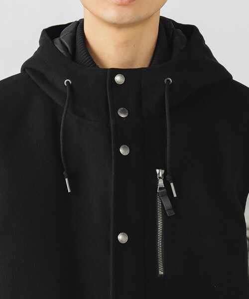 BEAMS HEART（ビームスハート）の「フーディー スタジャン（スタジャン・メンズ・ネイビー/ブラック・SMALL/MEDIUM/LARGE）」の14枚目の写真