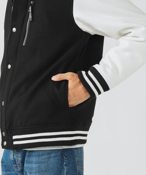 BEAMS HEART（ビームスハート）の「フーディー スタジャン（スタジャン・メンズ・ネイビー/ブラック・SMALL/MEDIUM/LARGE）」の15枚目の写真